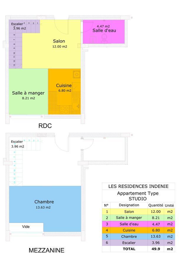 Residences Indenie Abidjan Exterior foto